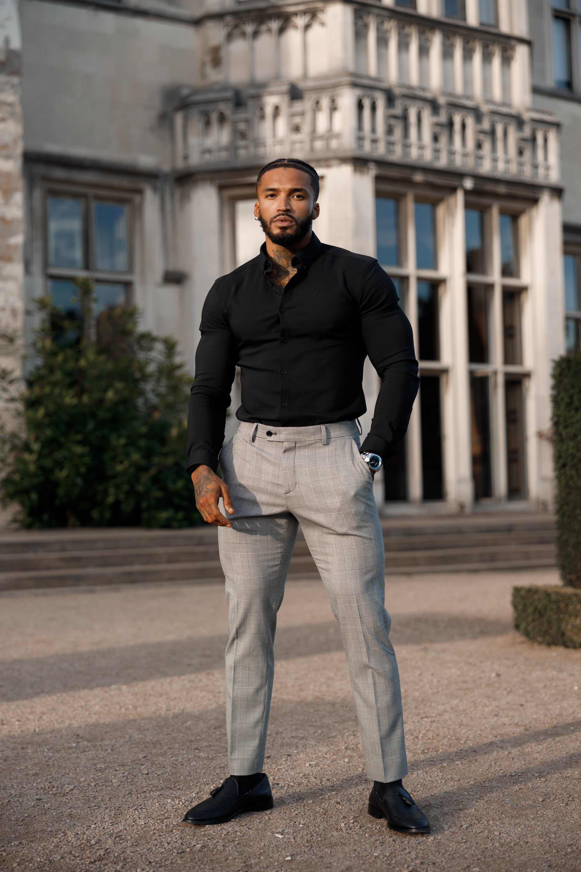 Super Slim Scuba Black Long Sleeve Stretch - FS829 (PRE ORDER 30TH AUGUST)