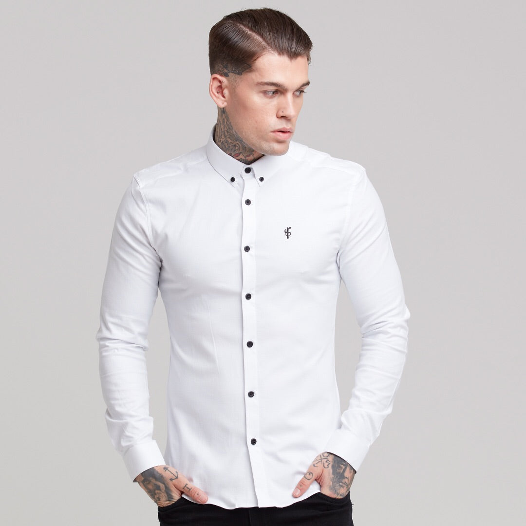 Super Slim Stretch Classic Oxford White - FS300 (PRE ORDER 18TH SEPTEMBER)