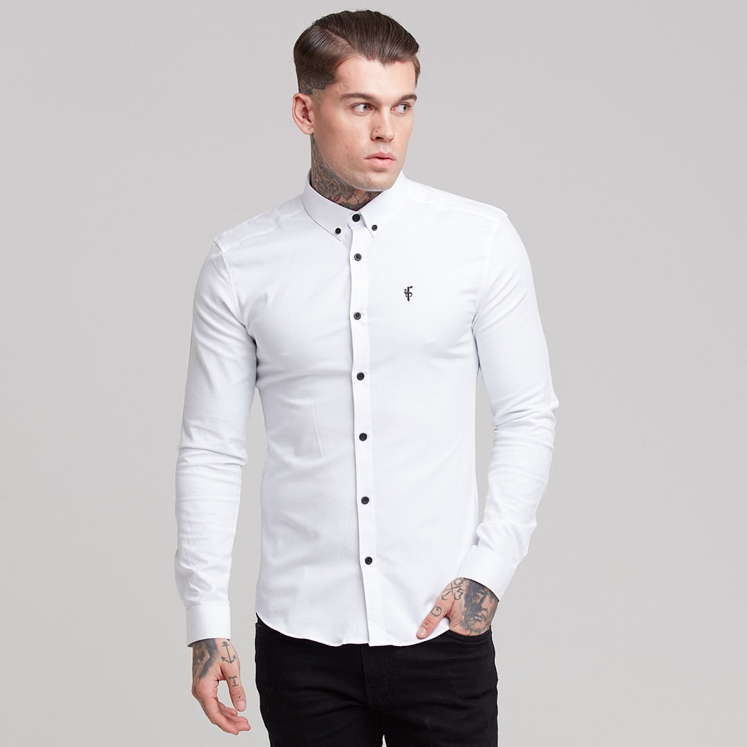 Super Slim Stretch Classic Oxford White - FS300 (PRE ORDER 18TH SEPTEMBER)