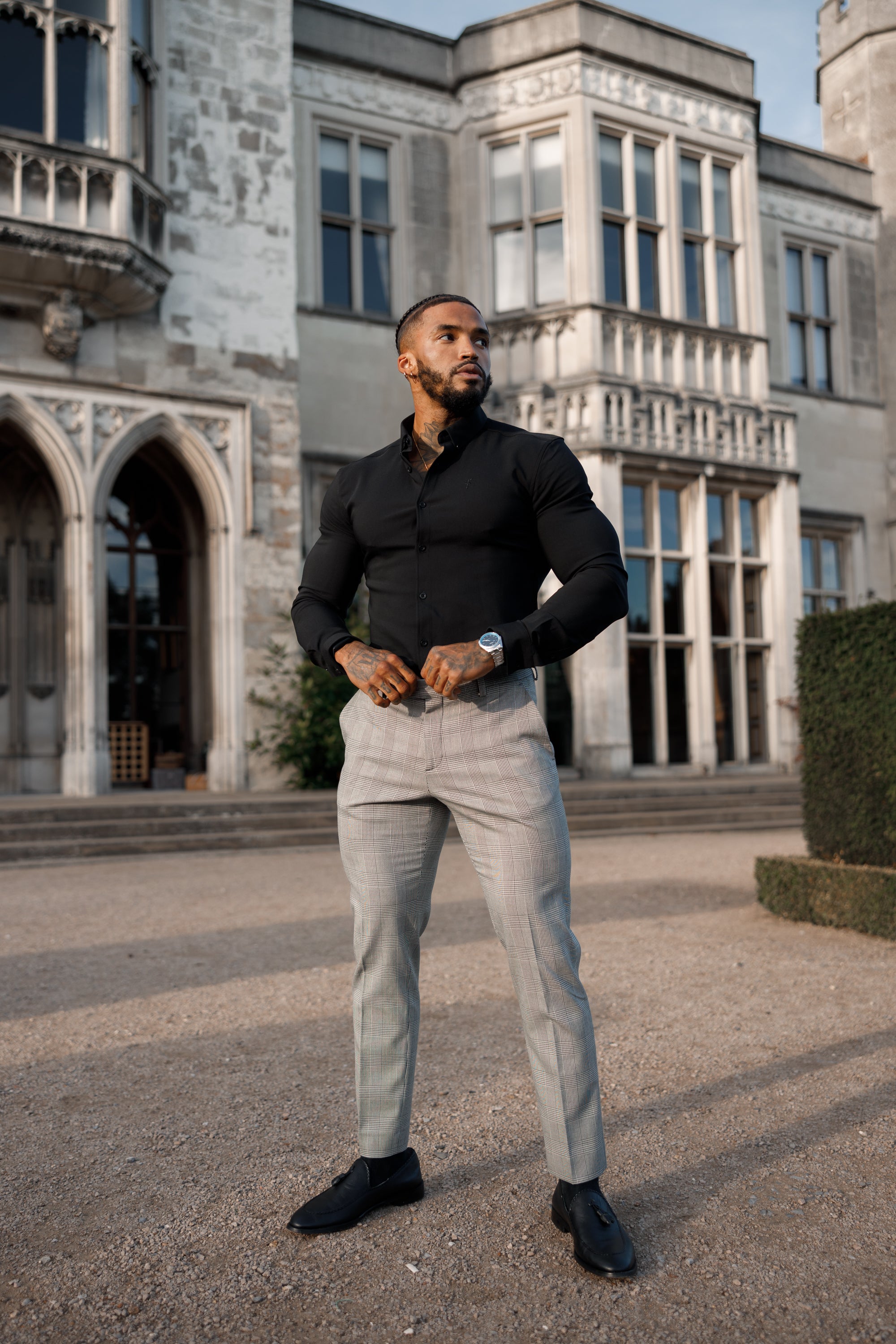 Super Slim Scuba Black Long Sleeve Stretch - FS829 (PRE ORDER 30TH AUGUST)