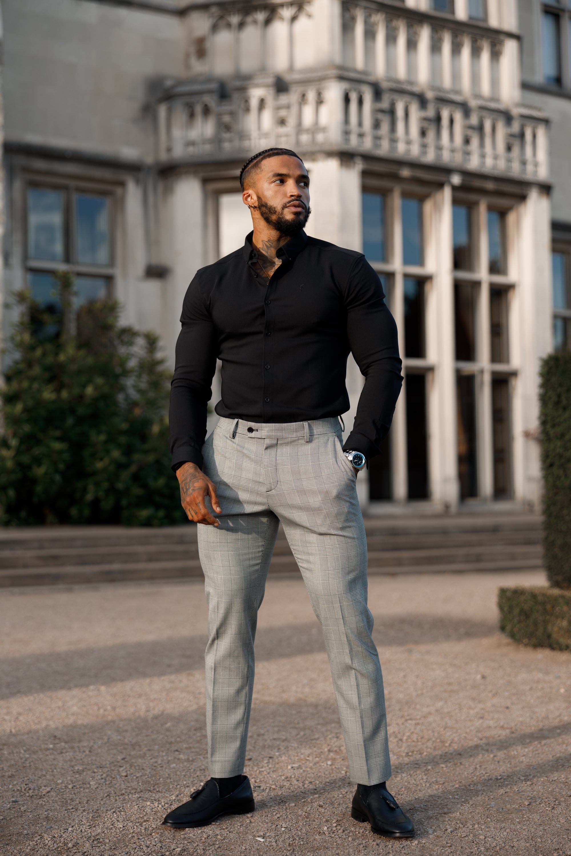 Super Slim Scuba Black Long Sleeve Stretch - FS829 (PRE ORDER 30TH AUGUST)